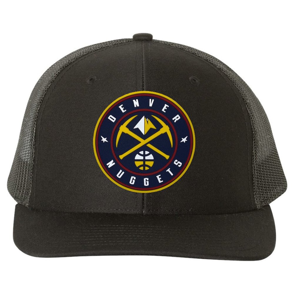 Denver Nuggets 3D Snapback Trucker Hat- Black